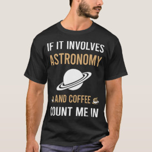 Camiseta Café Y Astronomía