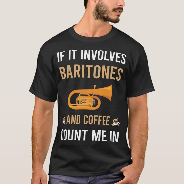 Camiseta Café y Barítono (Anverso)