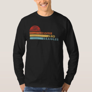 Camiseta Café Y Beagles Diciendo Chiste De Sarcasmo