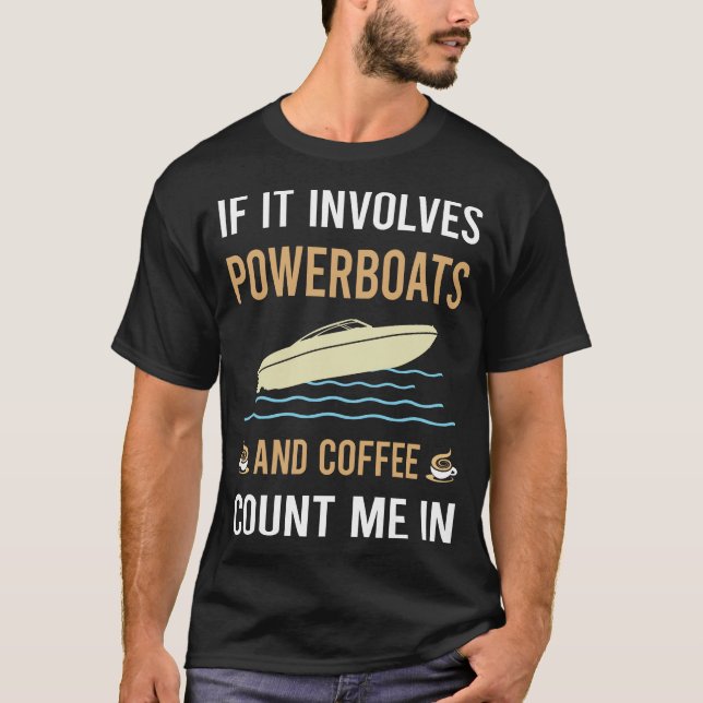 Camiseta Café Y Botes De Poder (Anverso)