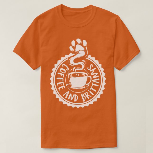 Camiseta Café y Bretaña (Diseño del anverso)