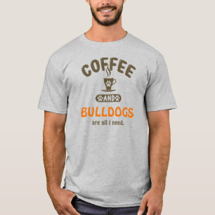 Camiseta Café y Bulldoges