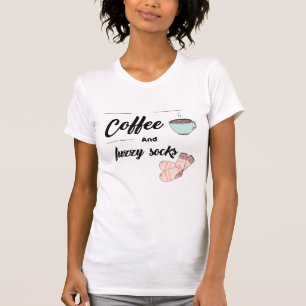 Camiseta Café y calcetines difusos