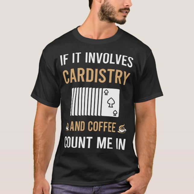 Camiseta Café Y Cardiografía (Anverso)