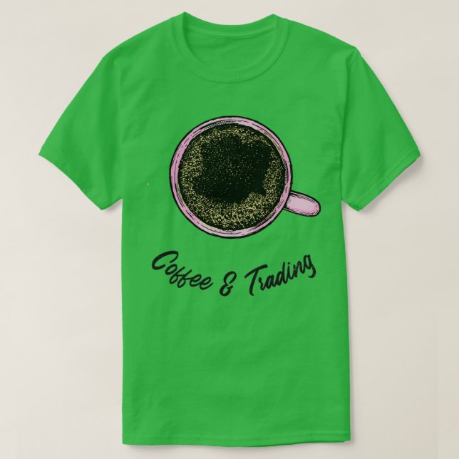 Camiseta Café y comercio (Diseño del anverso)
