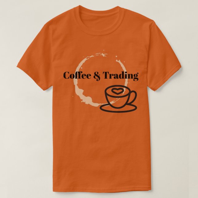 Camiseta Café y comercio 1 (Diseño del anverso)