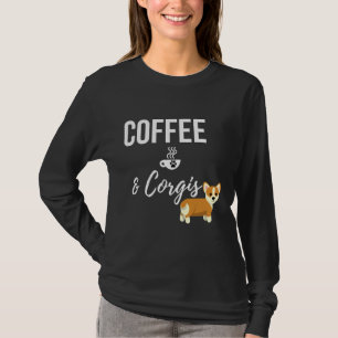 Camiseta Café Y Corgi