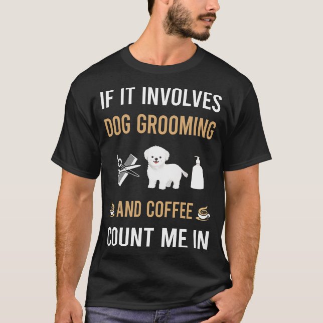 Camiseta Café Y Cría De Perros (Anverso)