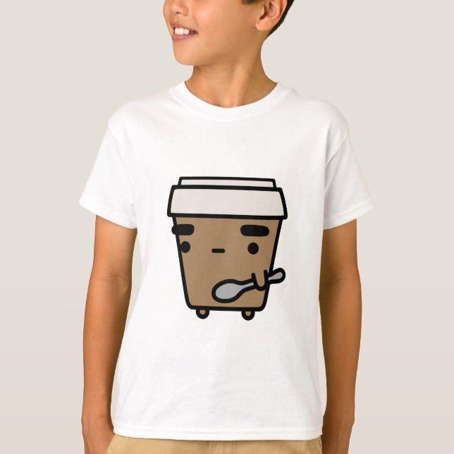 Camiseta Café y cuchara (Anverso)