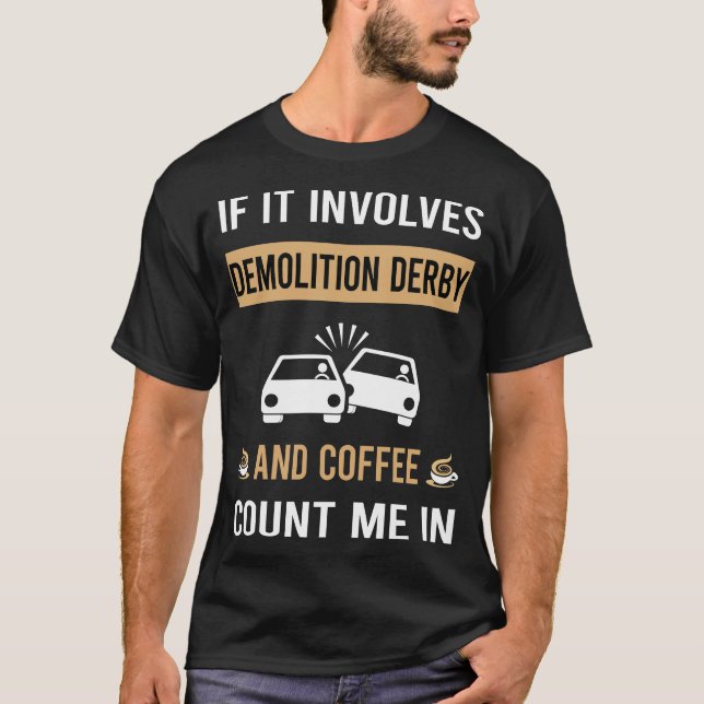 Camiseta Café Y Demolición Derby (Anverso)