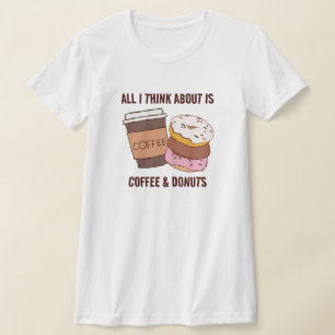 Camiseta Café y donuts