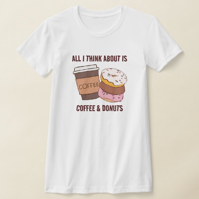 Camiseta Café y donuts (Distribución)