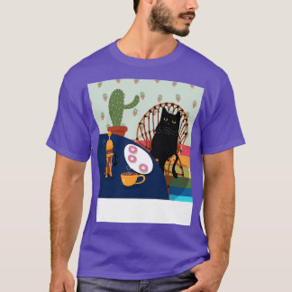 Camiseta Café y donuts