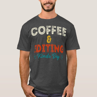 Camiseta Café Y Edición De Un Fotógrafo De Día De Clase Gif
