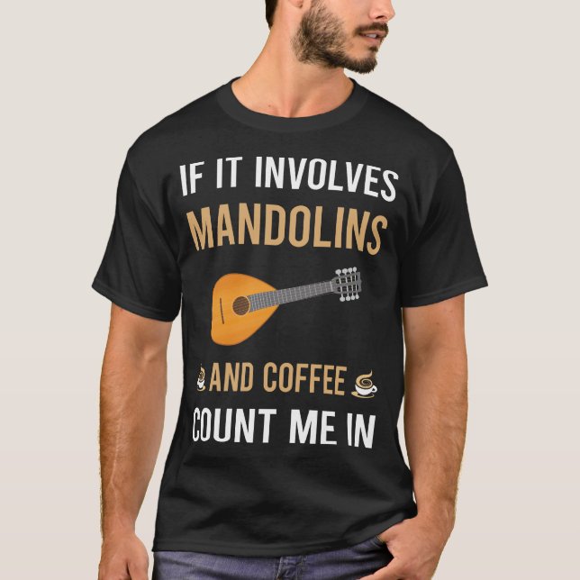 Camiseta Café Y Mandolin (Anverso)