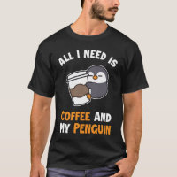Café y mi Pájaro del Mar Pingüino Rey Emperador Pi