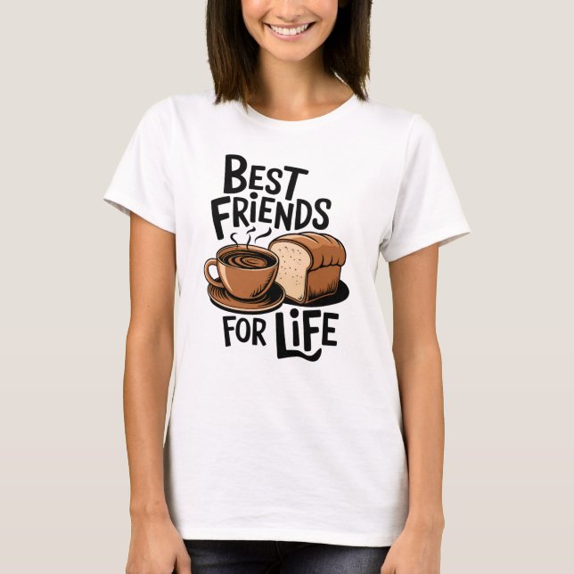 Camiseta Café Y Pastel (Anverso)