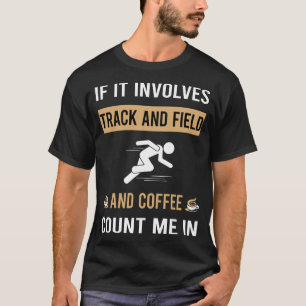 Camiseta Café Y Pista Y Campo