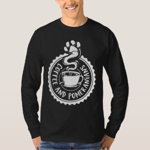 Camiseta Café Y Pomerania
