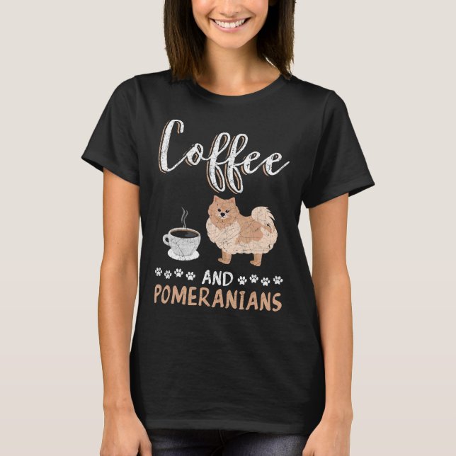 Camiseta Café Y Pomerania 29 (Anverso)