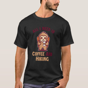 Camiseta Café Y Senderismo Mochila Al Aire Libre Wander Hik