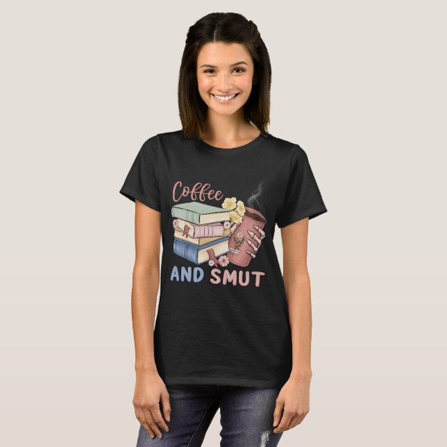 Camiseta Café y Smut (Anverso completo)