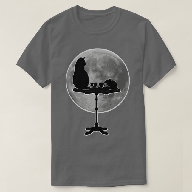 Camiseta Café y té con amigos (Diseño del anverso)