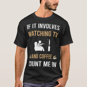 Camiseta Café Y Televisión