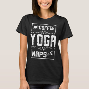 Camiseta café yoga siestas