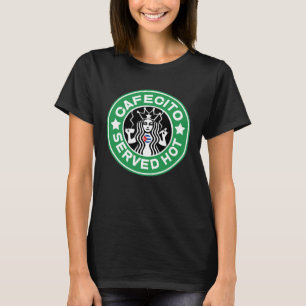 Camiseta Cafecito del Condado de Miami Cuba Coffee 305 Serv
