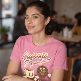 Camiseta Cafecito y Pan Dulce Español Vintage