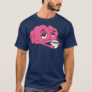 Camiseta Cafeína Deficiencia Café Amantes Fatiga