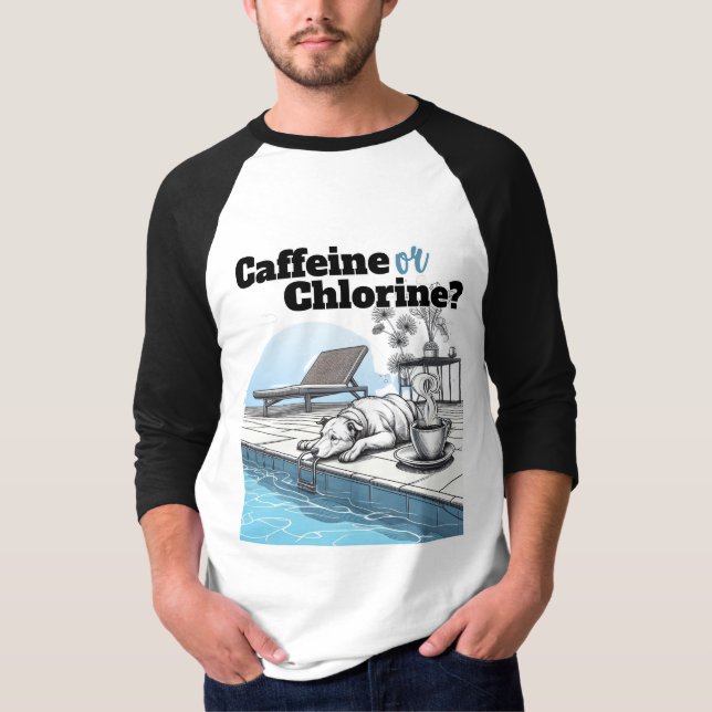 Camiseta Cafeína o Cloro (Anverso)