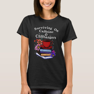Camiseta Cafeína y suspense Colorido