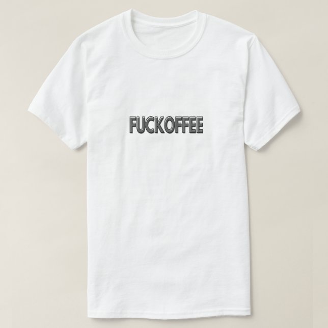 Camiseta Caféputa (Diseño del anverso)