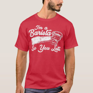 Camiseta Cafetera Barista 27