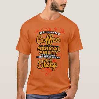 Camiseta Cafetera Beber Café Te Otorgará La Ma