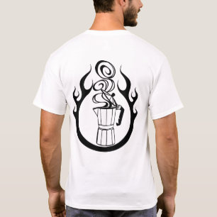 Camiseta Cafetera caliente italiana