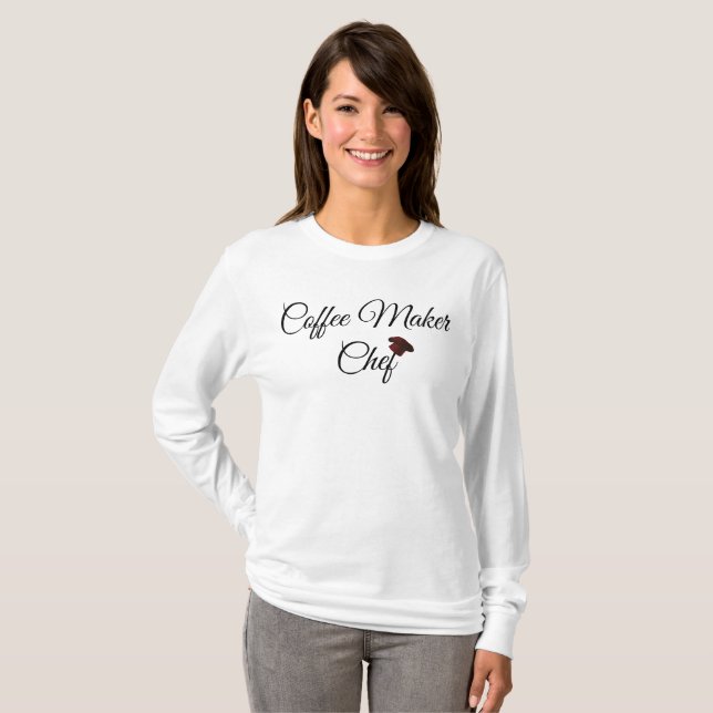 Camiseta Cafetera de los Estados Unidos (Anverso completo)