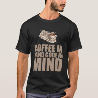 Camiseta Cafetera del ingeniero desarrollador de software C