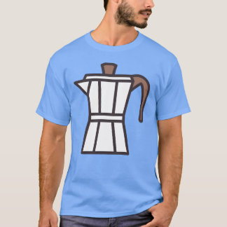 Camiseta Cafetera Moka vintage