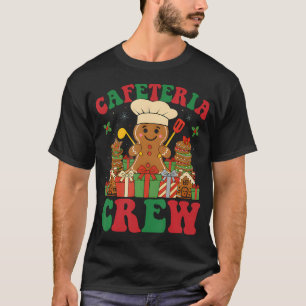 Camiseta Cafeteria Crew Pastelito de Jengibre Dama Trabajad
