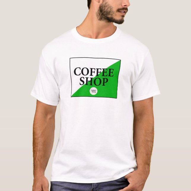 Camiseta Cafetería de Amsterdam (Anverso)