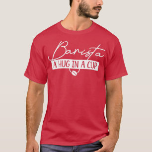 Camiseta Cafetería de café de Barista