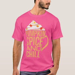 Camiseta Cafetería de calabaza y especias de pollo Último o