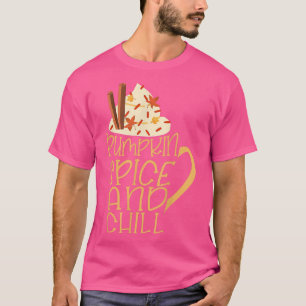 Camiseta Cafetería de especias de calabaza Café de última t