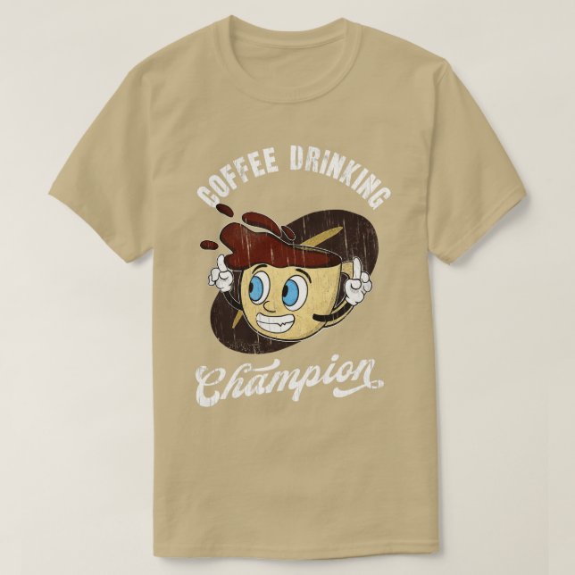 Camiseta Cafetería de la Copa de Campeones (Diseño del anverso)
