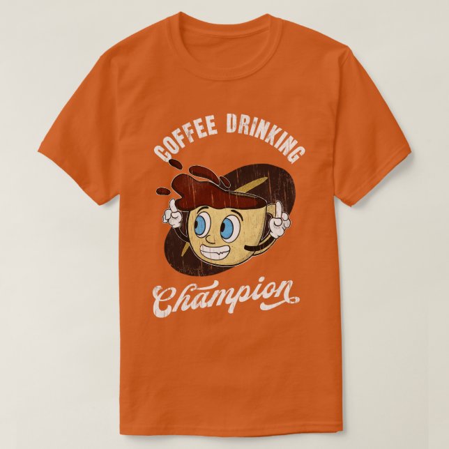Camiseta Cafetería de la Copa de Campeones (Diseño del anverso)