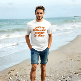 Camiseta Cafetería Lowkey, alta elección de ideas - camiset