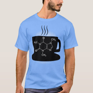 Camiseta Cafetería química Molécula 2